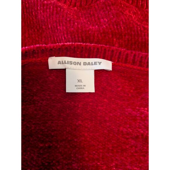 Allison Daley Chunky Red Sweater - Picture 3 of 10